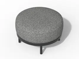 Tierra Outdoor hocker fresca charcoal - afbeelding 2