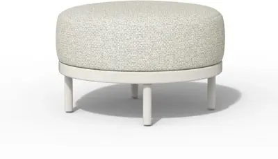 Tierra Outdoor hocker fresca crème white - afbeelding 1