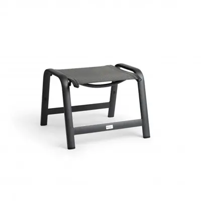 Tierra Outdoor hocker nova charcoal - afbeelding 1