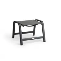 Tierra Outdoor hocker nova charcoal - afbeelding 1