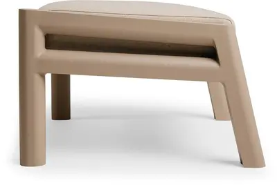 Tierra Outdoor hocker sevilla champagne - afbeelding 3