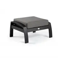 Tierra Outdoor hocker valencia charcoal - afbeelding 1