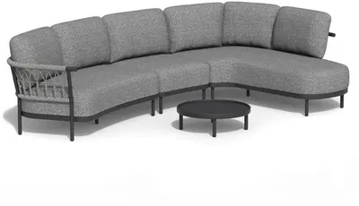 Tierra Outdoor hoekset fresca compleet charcoal - afbeelding 2