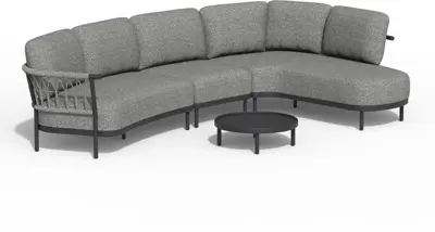 Tierra Outdoor hoekset fresca left charcoal - afbeelding 4