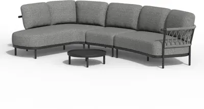 Tierra Outdoor hoekset fresca right charcoal - afbeelding 4