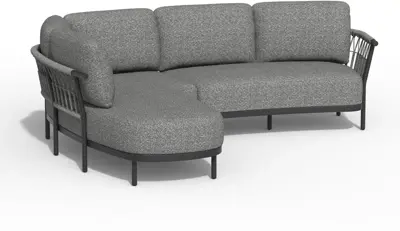 Tierra Outdoor hoekset fresca right charcoal - afbeelding 1