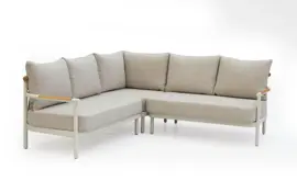 Tierra Outdoor hoekset hiuri crème white - afbeelding 2