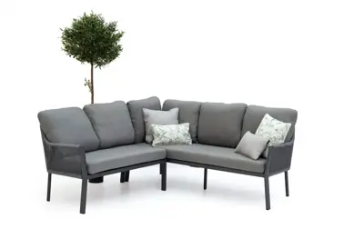 Tierra Outdoor hoekset liv charcoal - afbeelding 1
