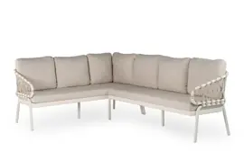 Tierra Outdoor hoekset natal left crème white - afbeelding 1