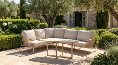 Tierra Outdoor hoekset rivera champagne - afbeelding 2
