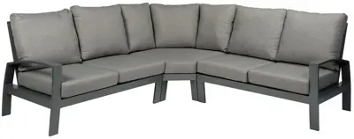 Tierra Outdoor hoekset valencia xl charcoal - afbeelding 1