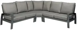 Tierra Outdoor hoekset valencia xl charcoal - afbeelding 1