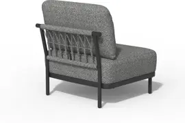 Tierra Outdoor lounge center element fresca charcoal - afbeelding 2