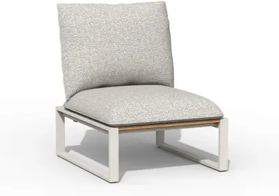 Tierra Outdoor lounge center element seto teak crème white - afbeelding 1