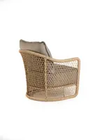 Tierra Outdoor lounge tuinstoel blend natural latte - afbeelding 2
