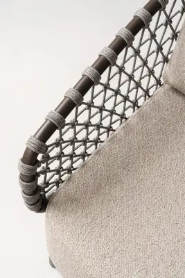 Tierra Outdoor lounge tuinstoel juno chocolat - afbeelding 3
