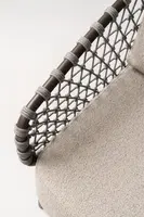 Tierra Outdoor lounge tuinstoel juno chocolat - afbeelding 3