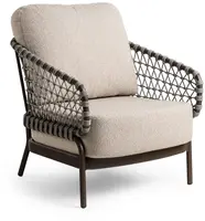 Tierra Outdoor lounge tuinstoel juno chocolat - afbeelding 1