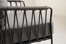 Tierra Outdoor lounge tuinstoel rivera mountain grey - afbeelding 6