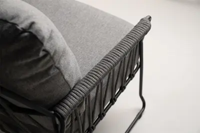 Tierra Outdoor lounge tuinstoel rivera mountain grey - afbeelding 7