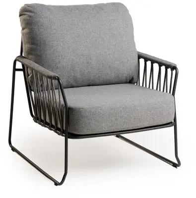 Tierra Outdoor lounge tuinstoel rivera mountain grey - afbeelding 1