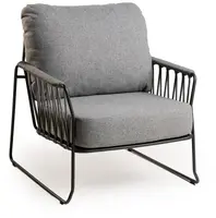 Tierra Outdoor lounge tuinstoel rivera mountain grey - afbeelding 1