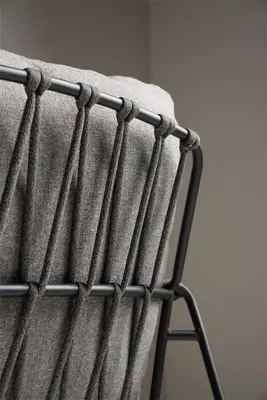 Tierra Outdoor lounge tuinstoel rivera mountain grey - afbeelding 3