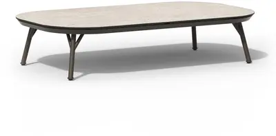 Tierra Outdoor lounge tuintafel  120x70x25cm chocolat - afbeelding 1