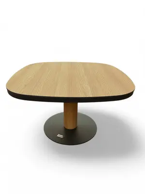 Tierra Outdoor lounge tuintafel cabo bergamo trespa 70.5x70.5x43cm charcoal - afbeelding 1
