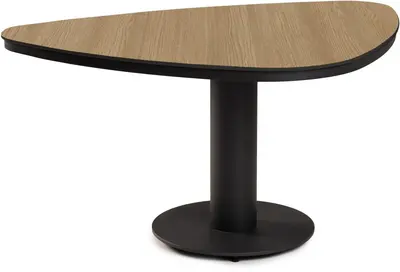 Tierra Outdoor lounge tuintafel coco bergamo trespa 91x64.5x37cm charcoal - afbeelding 1
