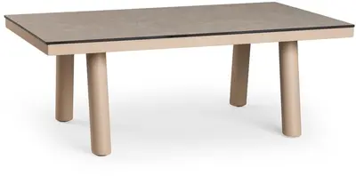 Tierra Outdoor lounge tuintafel sevilla 105x60x45cm champagne - afbeelding 1