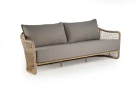 Tierra Outdoor loungebank blend 3-zits natural latte - afbeelding 1