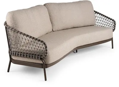 Tierra Outdoor loungebank juno chocolat - afbeelding 2