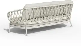 Tierra Outdoor loungebank natal 3-zits crème white - afbeelding 2