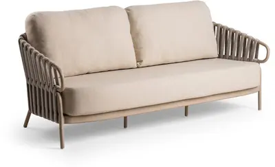 Tierra Outdoor loungebank nuri champagne - afbeelding 1