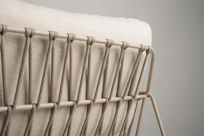 Tierra Outdoor loungebank rivera champagne - afbeelding 3