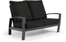 Tierra Outdoor loungebank valencia 2-zits black - afbeelding 1