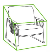 Tierra Outdoor loungestoelhoes rivera - afbeelding 1