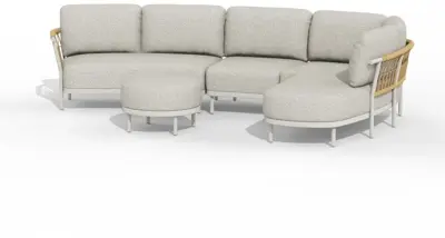 Tierra Outdoor organische hoekset fresca left crème white - afbeelding 4