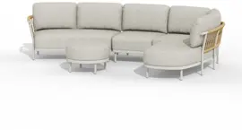 Tierra Outdoor organische hoekset fresca left crème white - afbeelding 4
