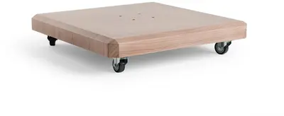 Tierra Outdoor parasolvoet concrete base woodlook 90kg beton - afbeelding 1
