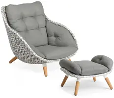 Tierra Outdoor relax set king white - afbeelding 1