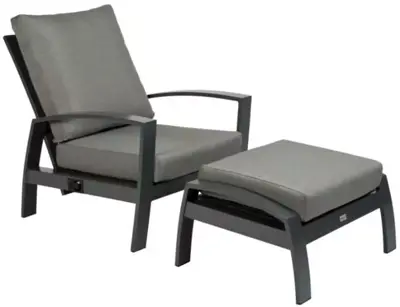 Tierra Outdoor relax set valencia charcoal - afbeelding 1