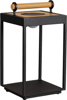 Tierra Outdoor solar tafellamp lux charcoal - afbeelding 1