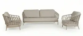 Tierra Outdoor stoel-bank loungeset natal champagne - afbeelding 1