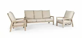 Tierra Outdoor stoel-bank loungeset sevilla champagne - afbeelding 1