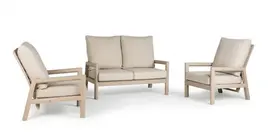 Tierra Outdoor stoel-bank loungeset sevilla champagne - afbeelding 1
