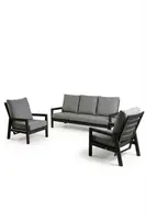 Tierra Outdoor stoel-bank loungeset sevilla mountain grey - afbeelding 2