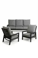 Tierra Outdoor stoel-bank loungeset sevilla mountain grey - afbeelding 3