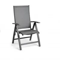 Tierra Outdoor verstelbare dining tuinstoel ernesto charcoal kopen?